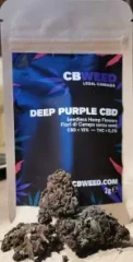 CBD Susz Deep Purple CBWeed 100% Kwiaty 2g