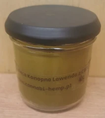 Świeca Konopna CBD Lawenda 120 ml